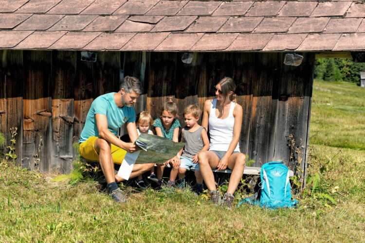 Familienwanderung