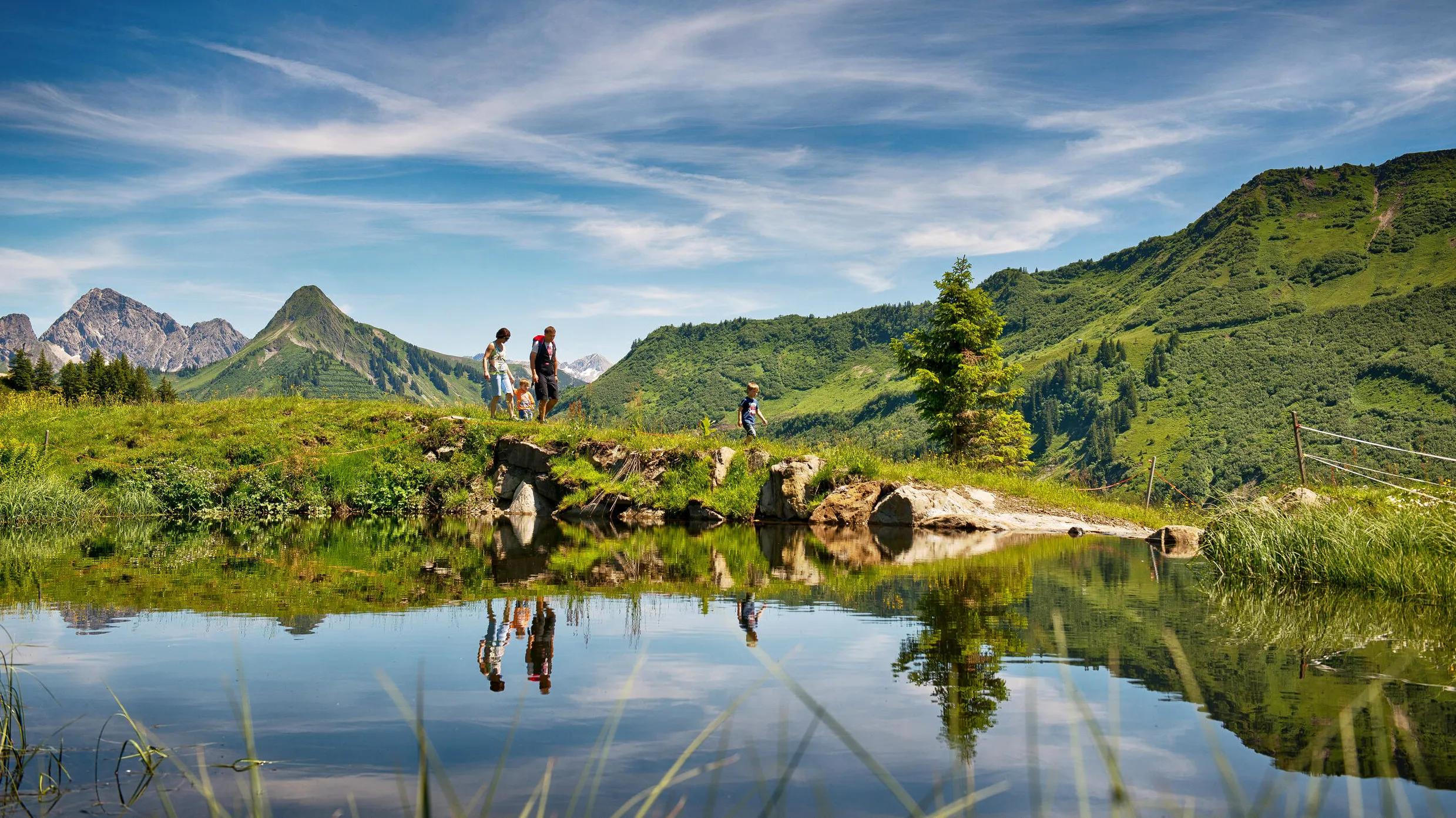 Hiking at the Bregenzerwald