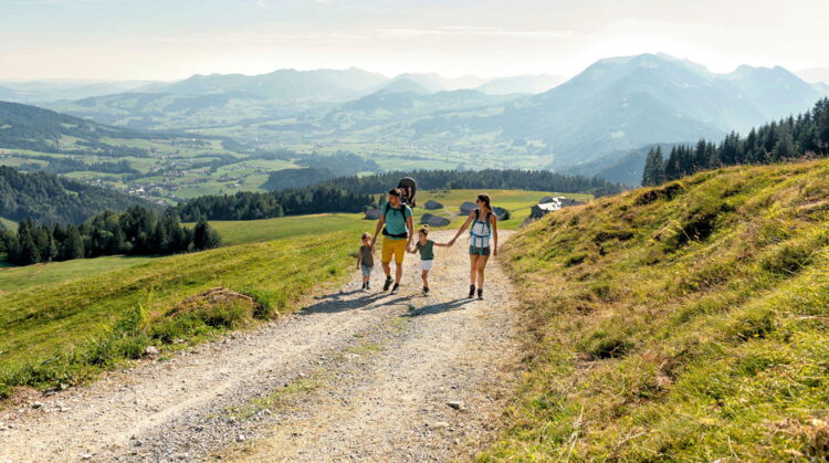 Familienwanderung