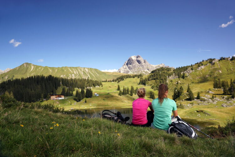 Wandern am Körbersee